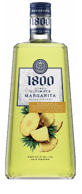 1800 Pineapple Margarita bottle on a white background