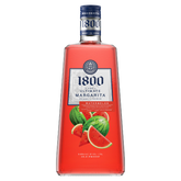 Bottle of 1800 Ultimate Margarita Watermelon on a white background