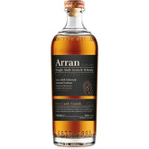Bottle of Arran Single Malt Scotch Whisky on a white background