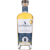 Clonakilty Irish Whiskey bottle on a white background