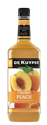 Dekuyper Pucker® Peach Schnapps Liqueur 1L