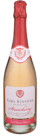 Earl Stevens Sparkling Strawberry Flavored Wine 750ml