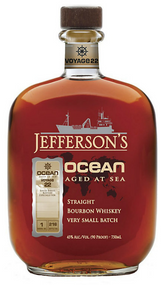 Jefferson's Straight Bourbon Ocean Aged at Sea Voyage no. 19 Wheated Mash 750ml