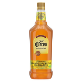 Bottle of Jose Cuervo Orange Pineapple Margarita on a white background
