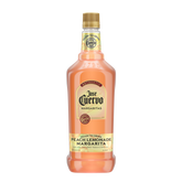 Bottle of Jose Cuervo Peach Lemonade Margarita on a white background