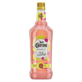 Bottle of Jose Cuervo Pink Lemonade Margaritas on a white background