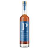 Bottle of Penelope Architect Straight Bourbon Whiskey on a white background