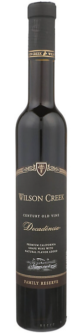 Wilson Creek Chocolate Flavored Wine Decadencia 375ml
