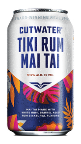 Cutwater Tiki Rum Mai Tai Cocktail 4 Pack 355ml