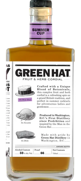 Green Hat Gin Summer Cup 750ml
