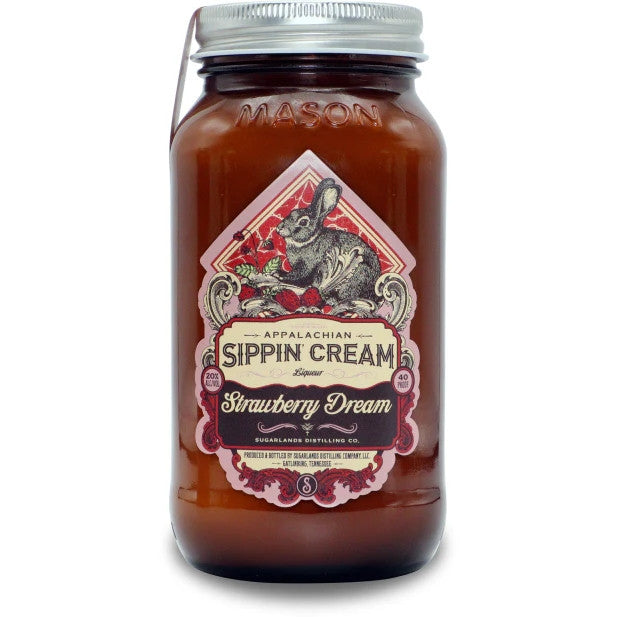 Sugarlands Shine Strawberry Dream Sippin' Cream Moonshine 750ml