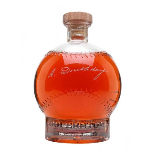 Cooperstown Doubleday Baseball Bourbon Whiskey 750ml-1