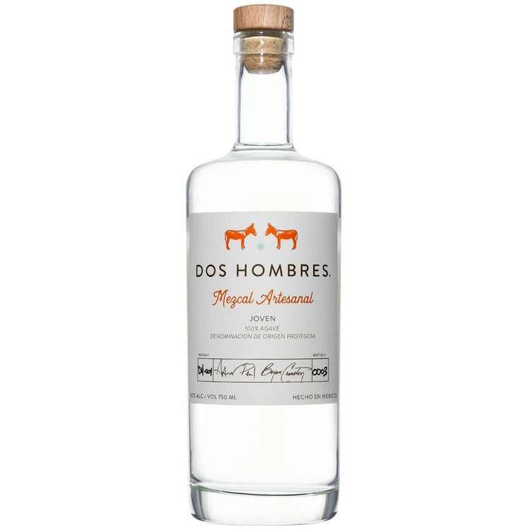 Dos Hombres Mezcal Artesanal Joven Espadin 750ml