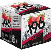 Suntory -196 Strawberry Vodka Seltzer 4 Pack 355ml