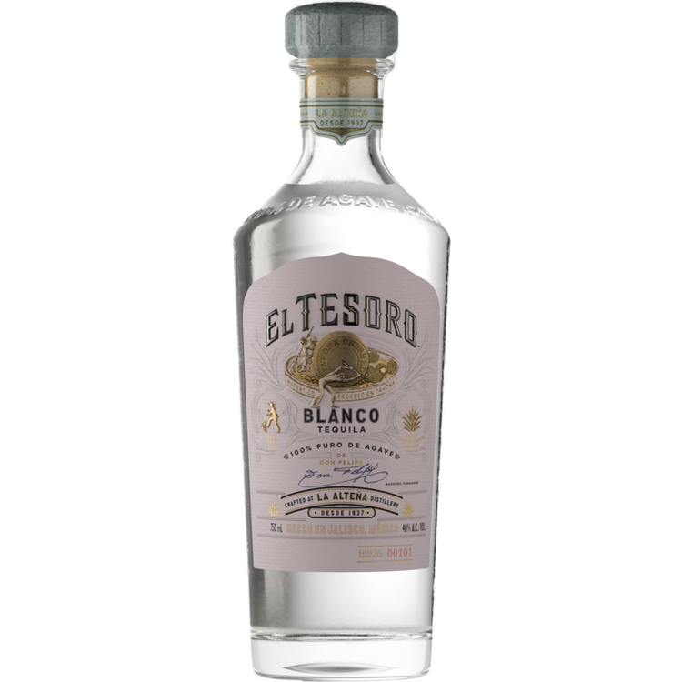 El Tesoro® Blanco Tequila 750ml