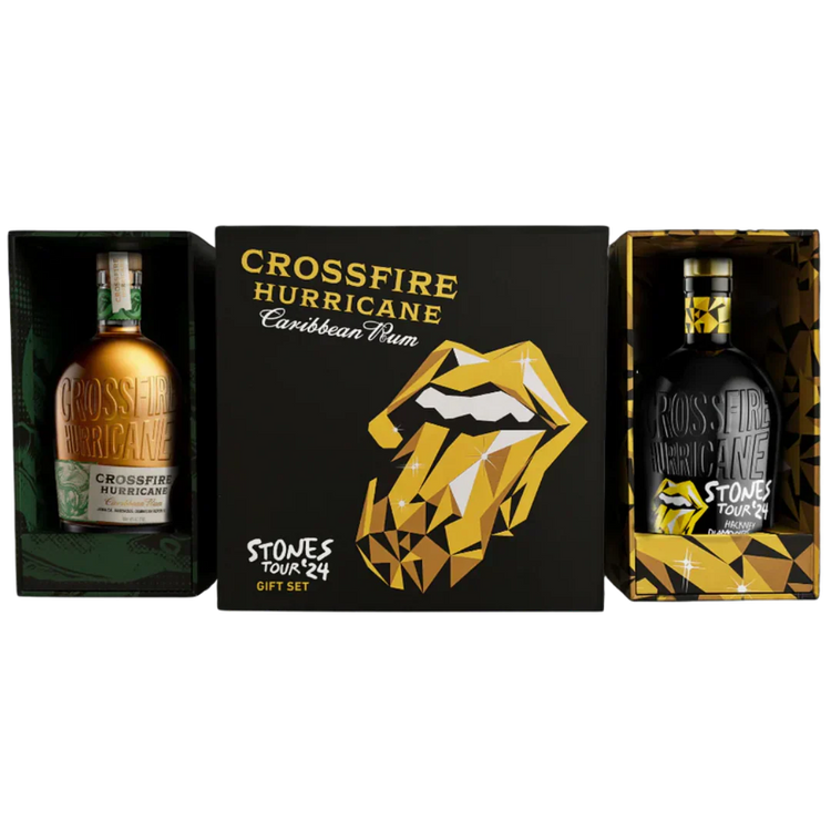 Crossfire Hurricane Caribbean Rum Stones Tour '24 Gift Set (2x700ml)