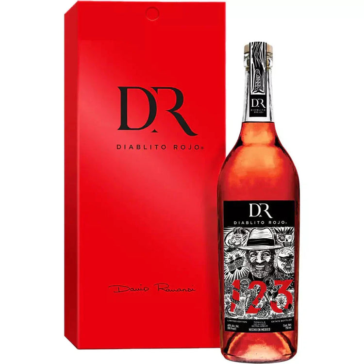 123 Organic Diablito Rojo Extra Añejo Tequila 750ml