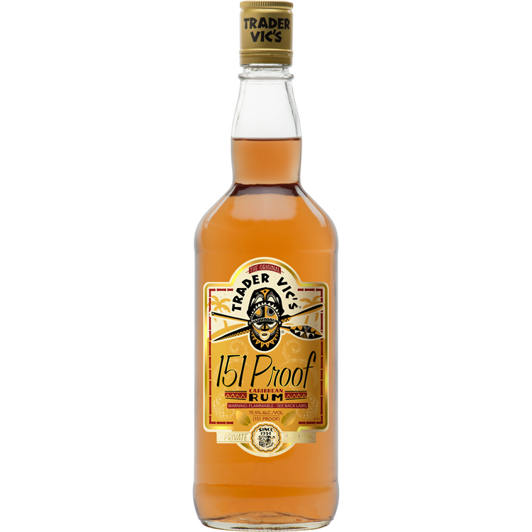 Trader Vic's 151 Proof Rum 750ml