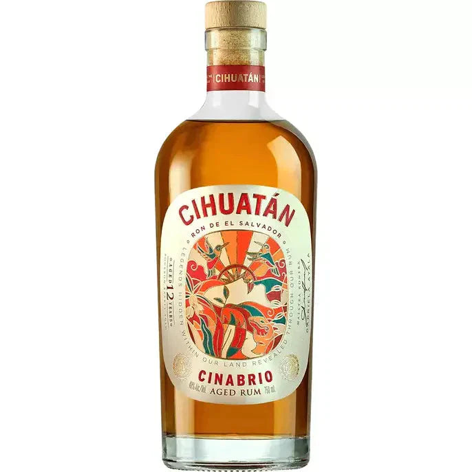 Cihuatán Cinabrio Bourbon Barrel Aged Rum 750ml