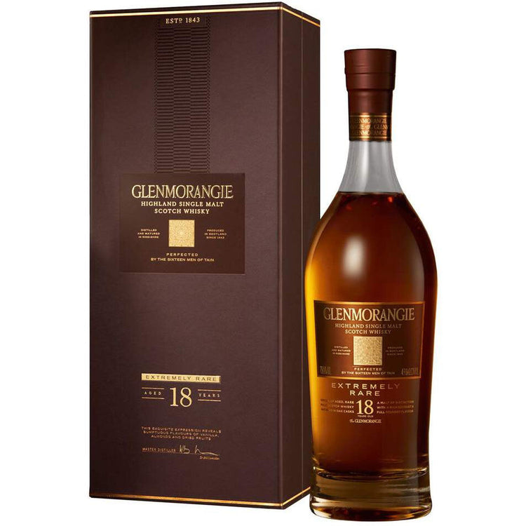 Glenmorangie 18 Year Old Extremely Rare 750ml