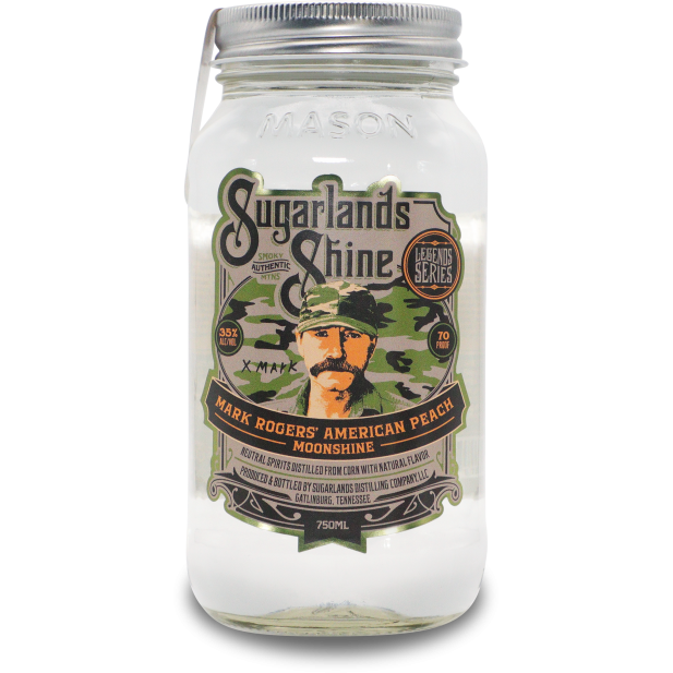 Sugarlands Shine Mark Rogers' American Peach Moonshine 750ml