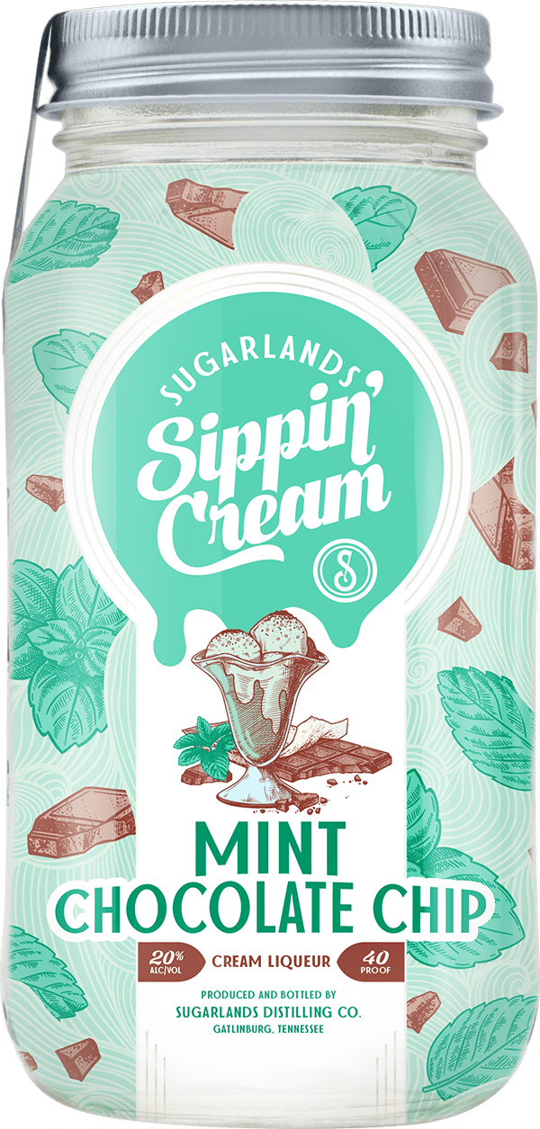 Sugarlands Shine Mint Chocolate Chip Sippin’ Cream