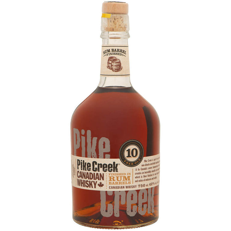 Pike Creek 10 Year Old Rum Barrel Finish 750ml