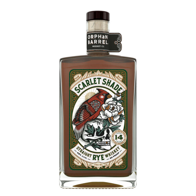 Orphan Barrel Scarlet Shade 14 Year Old Straight Rye Whiskey 750ml