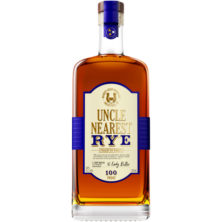 Uncle Nearest Straight Rye Whiskey 750ml