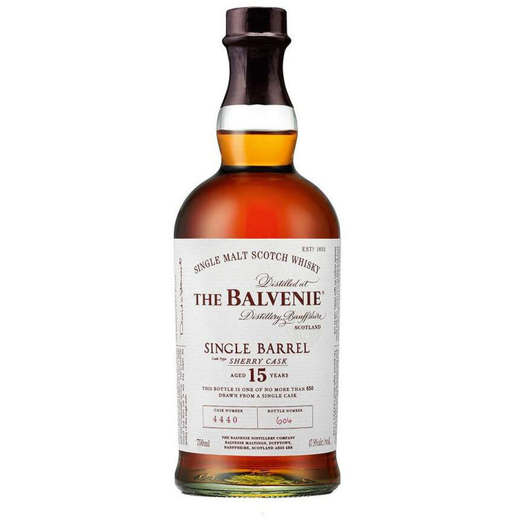 The Balvenie 15 Year Old Single Barrel Sherry Cask 750ml