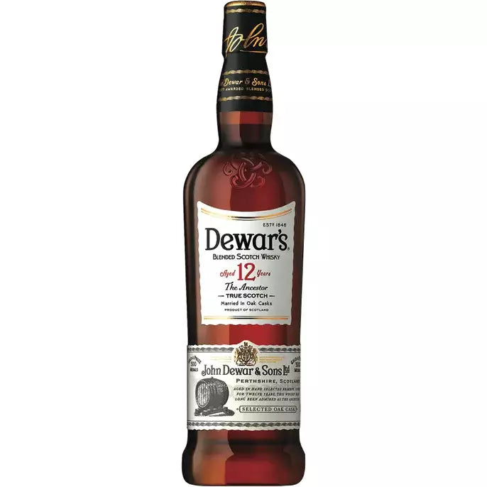 Dewar's 12 Year Old The Ancestor Blended Scotch Whisky 750ml