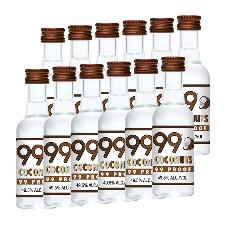 99 Brand Shots Coconuts 50ml 12pk