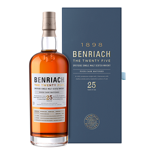 Benriach The Twenty Five 25 Year Old Single Malt Scotch Whisky