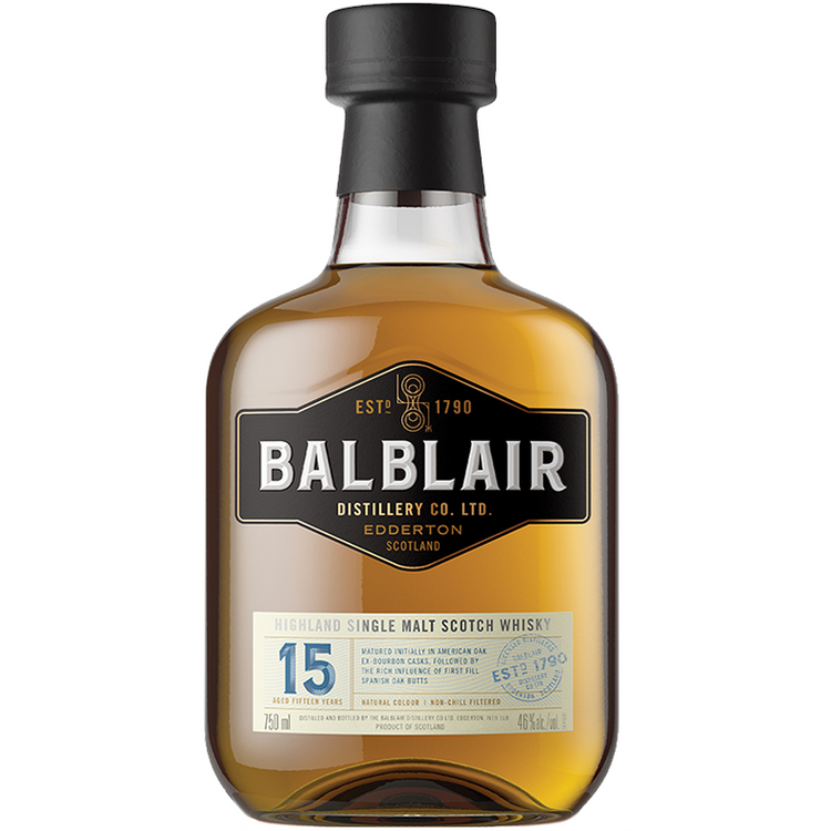 Balblair 15 Year Old Scotch Whisky 750ml