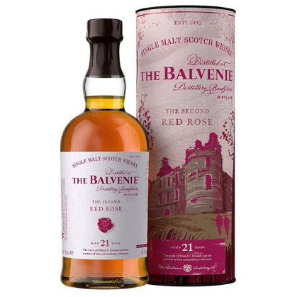 The Balvenie 21 Year Old The Second Red Rose 750ml