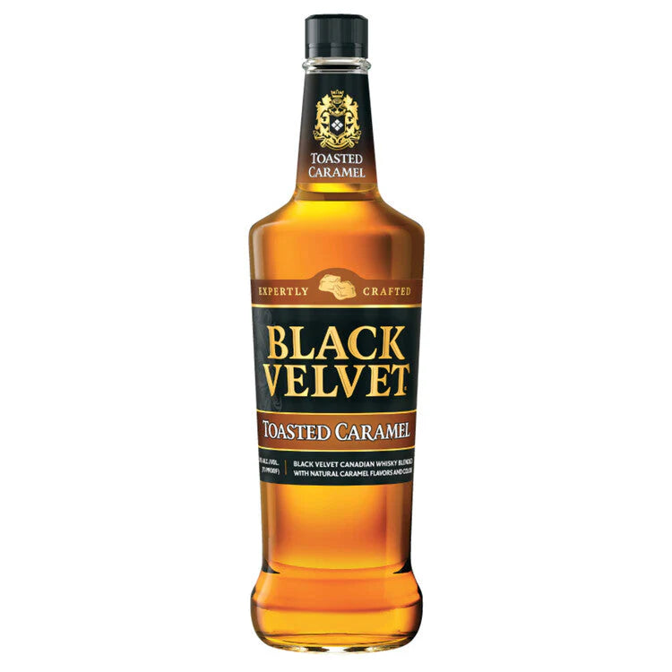 Black Velvet Toasted Caramel Flavored Whisky 750ml