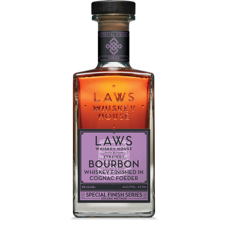 Laws Whiskey House Bourbon Finished In Cognac Foeder