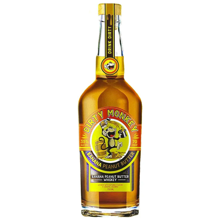 Dirty Monkey Banana Peanut Butter Whiskey