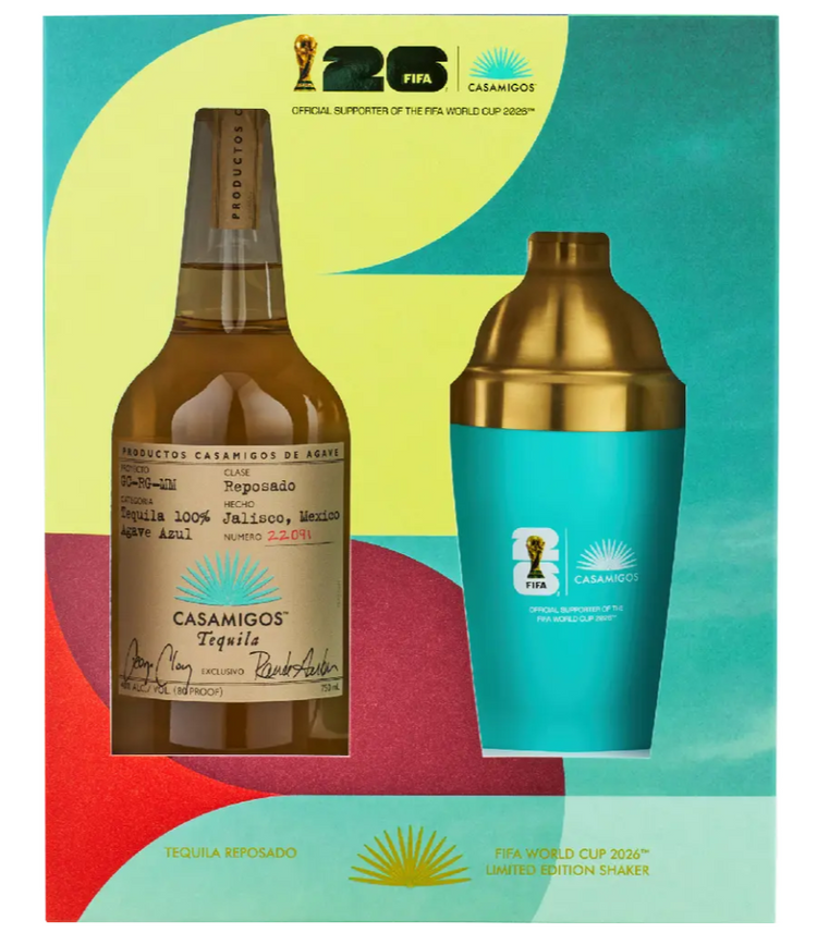 Casamigos Reposado with FIFA Cocktail Shaker 750ml