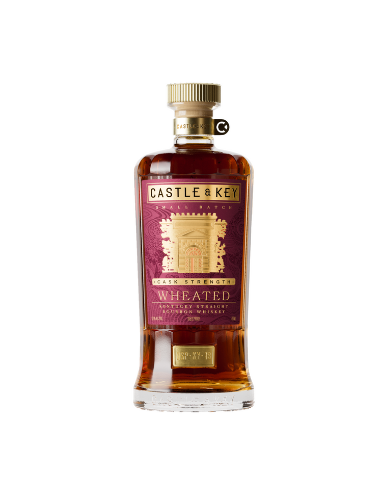 Castle & Key Cask Strength Wheated Bourbon 750ml