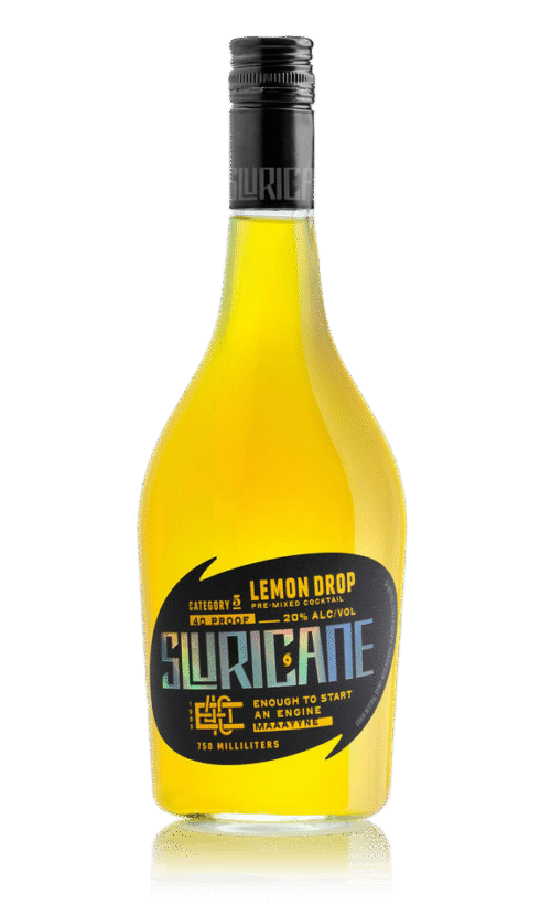 Bottle of Hurricane Lemon Drop