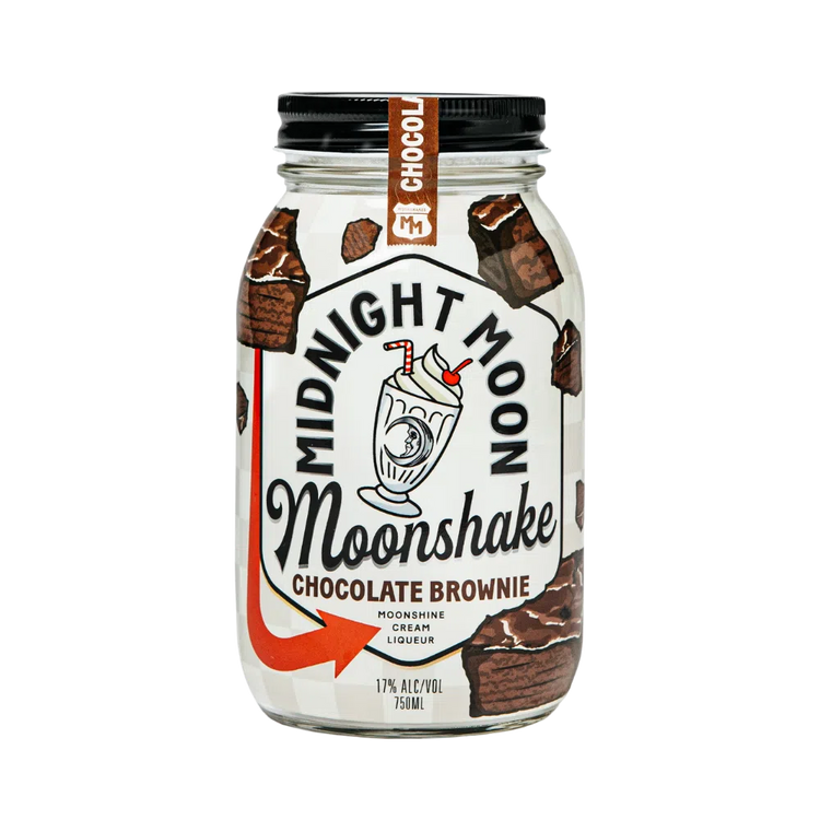 Midnight Moon Cream Liqueur Chocolate Brownie Moonshake Moonshine 750ml