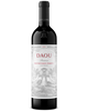 Wine bottle with DAOU label on a white background