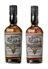 Bottle of Doc Holliday whiskey with label and packaging on a white background