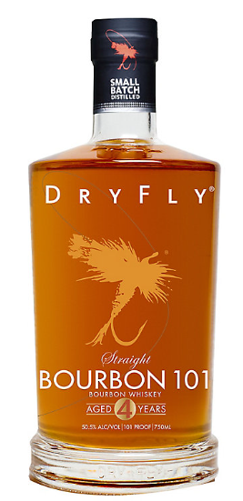 Dry Fly Straight Bourbon Whiskey 101 4 Year 750ml