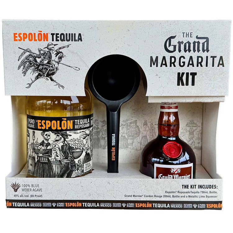 Espolòn Reposado The Grand Margarita Bundle Kit 750ml