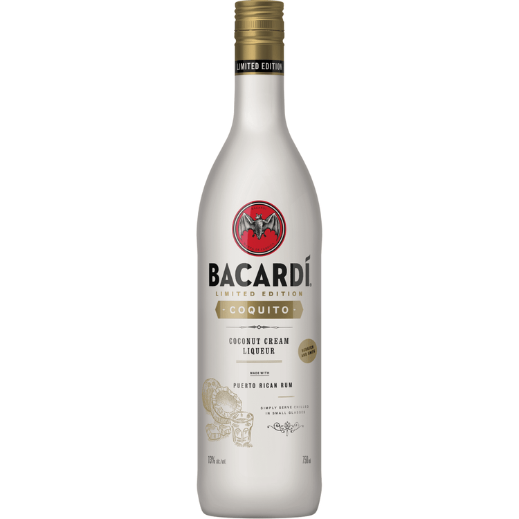 Bacardí­ Coquito Coconut Cream Liqueur 750ml