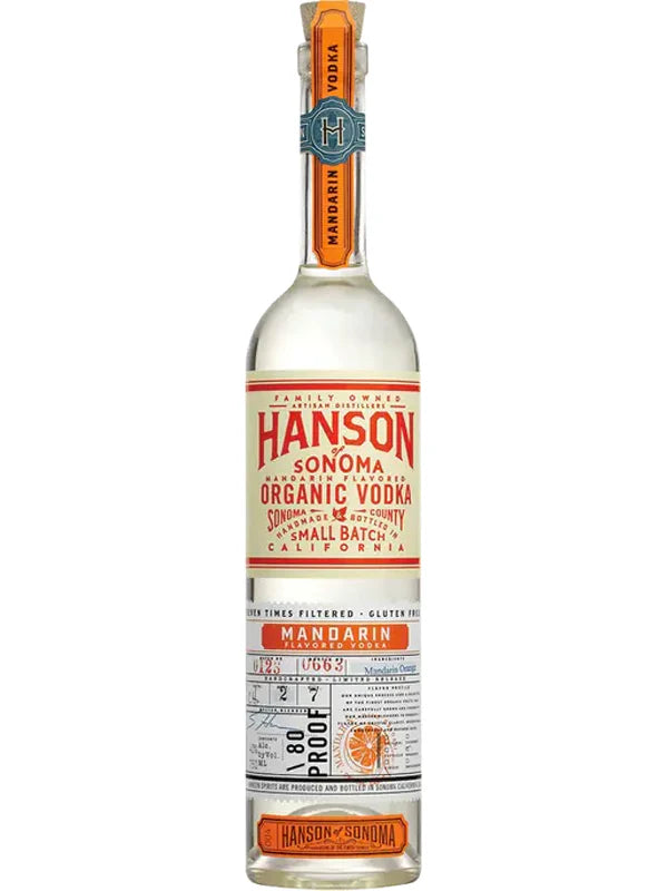 Hanson of Sonoma Mandarin Vodka 750ml