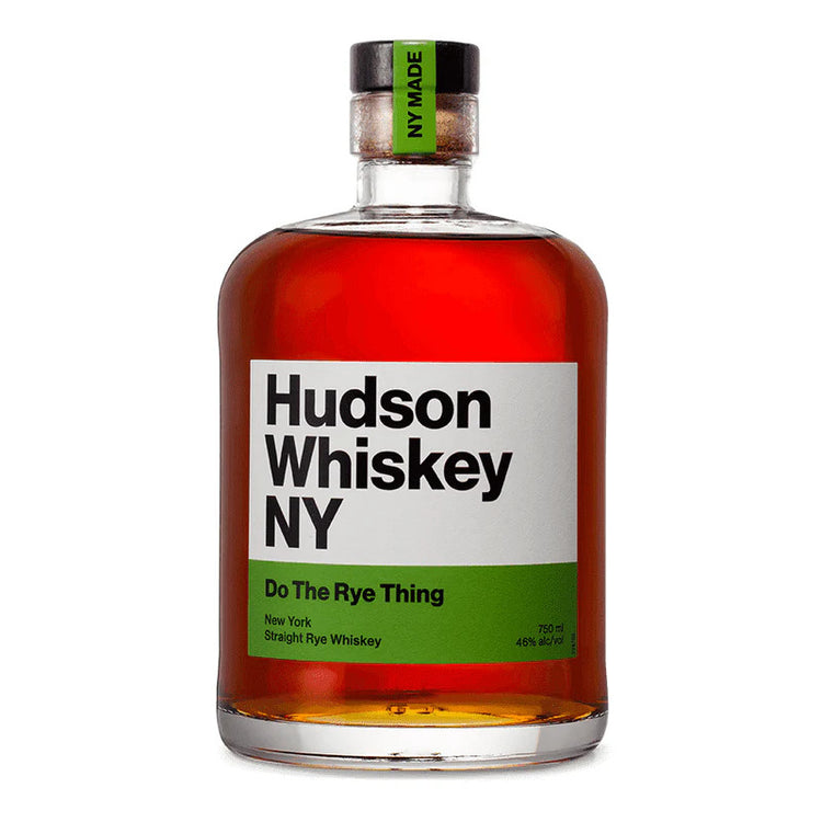 Hudson Whiskey Do The Rye Thing New York Straight Rye Whiskey 750ml