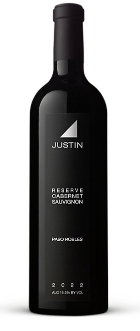 Justin Cabernet Sauvignon Reserve Paso Robles 750ml